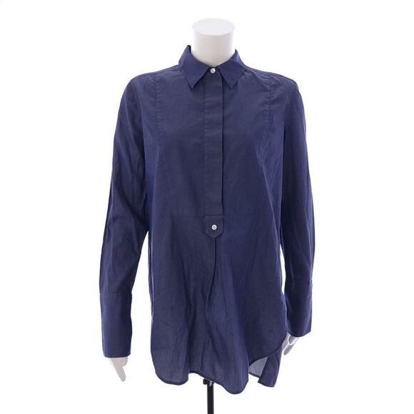 Vince. Womens Size 2 Long Sleeve Button Up Collared Blouse - Picture 8 of 10